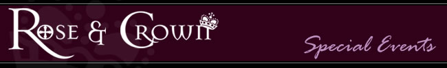 Rose and Crown Pub Special Promotions